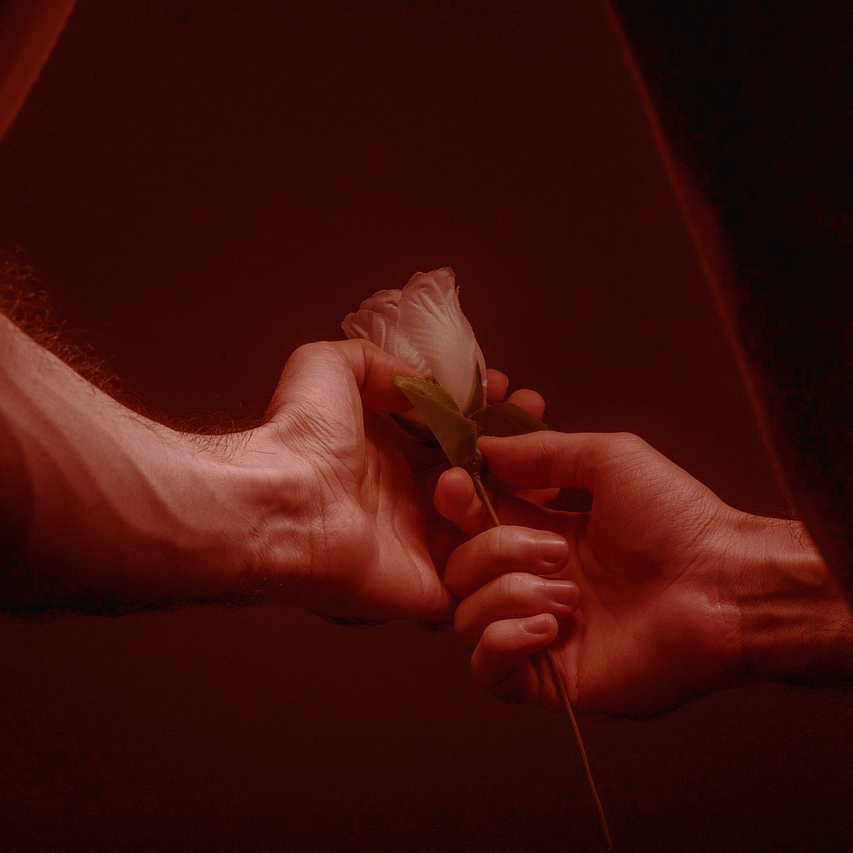 Mains enlacées symbolisant connexion intime, respect, confiance et EthiKink – approche éthique du BDSM conscient